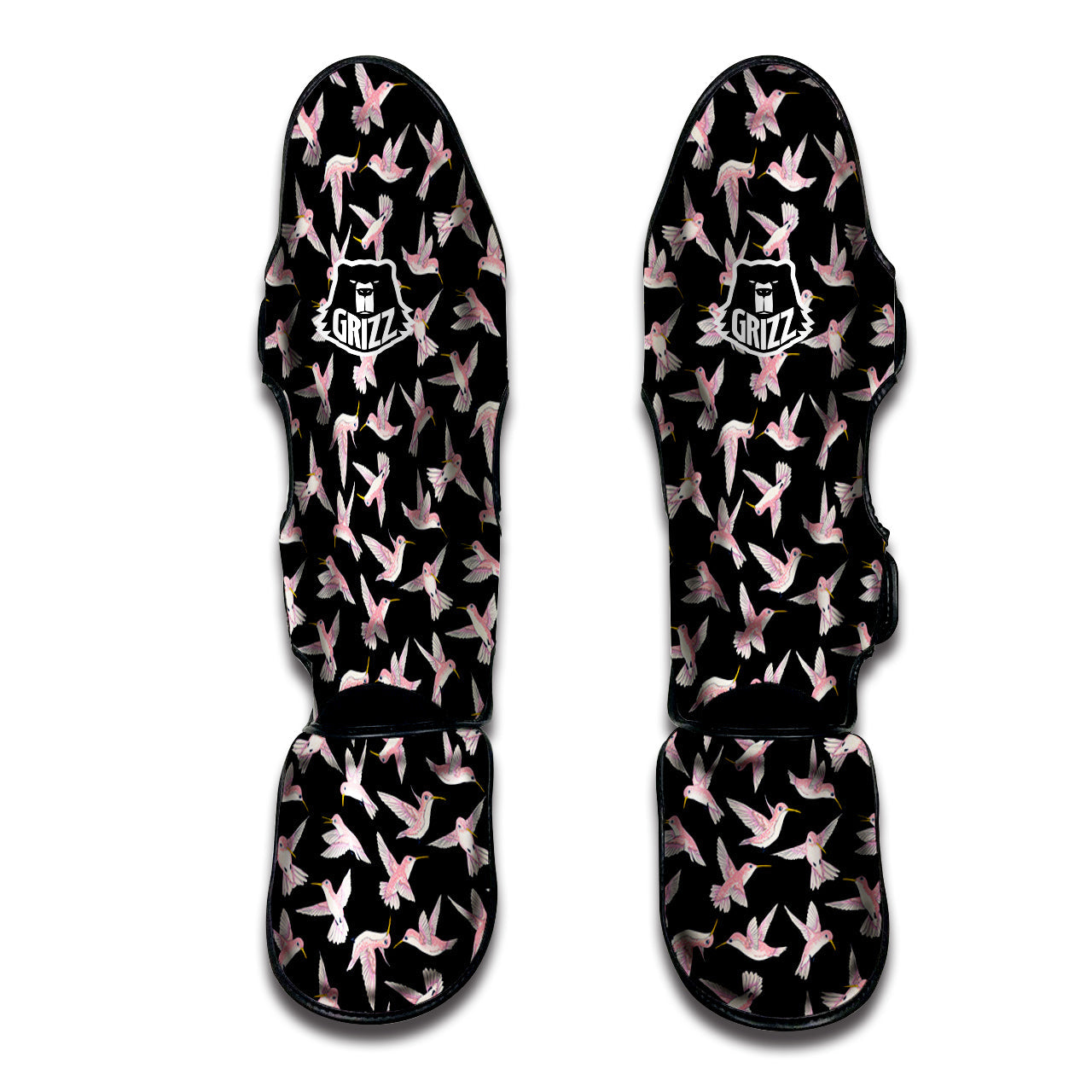 Ladybird Cute Print Pattern Muay Thai Shin Guards-grizzshop