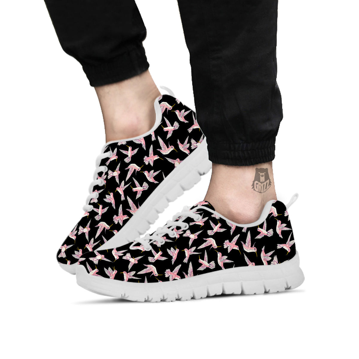 Ladybird Cute Print Pattern White Sneaker-grizzshop