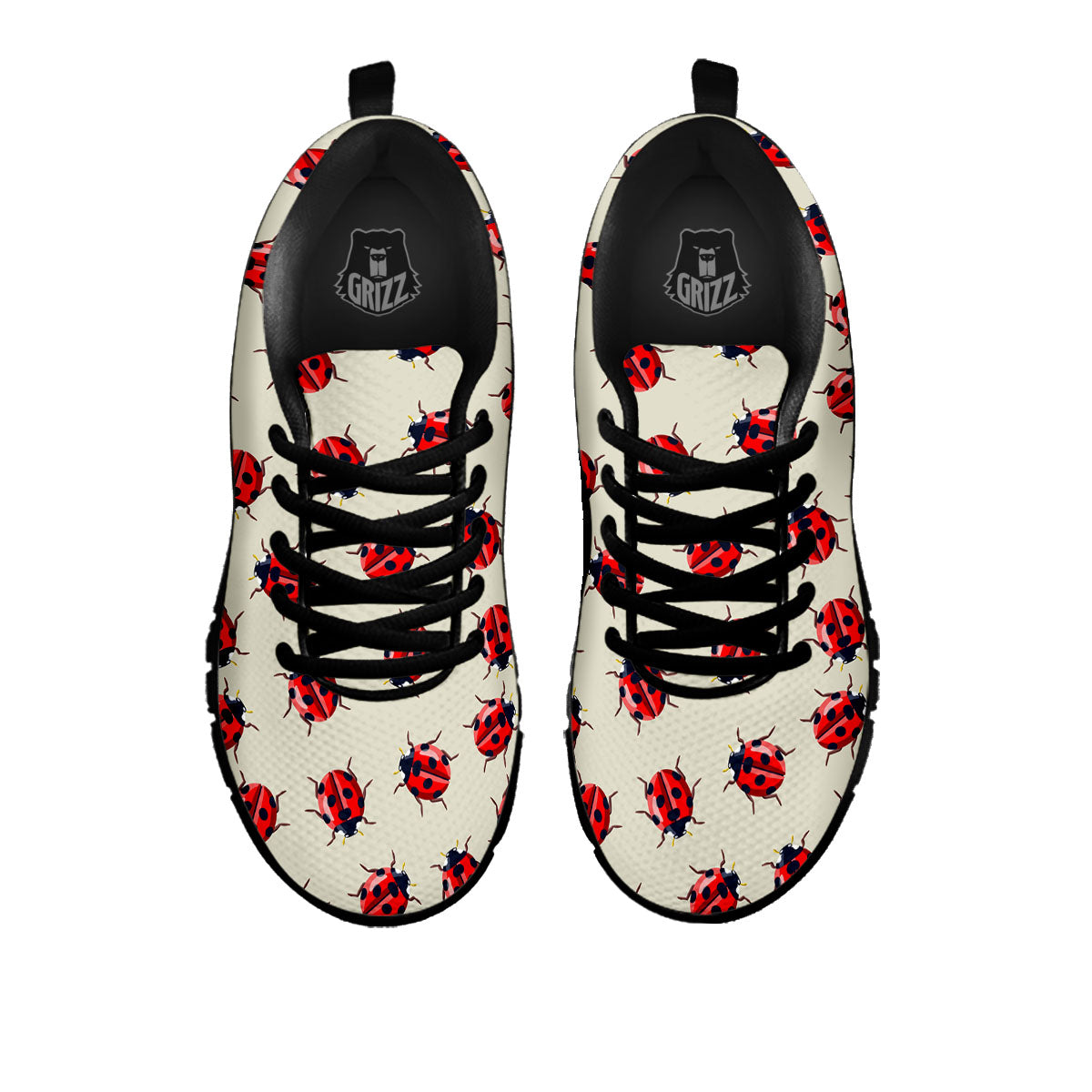 Ladybird Little Print Pattern Black Sneaker-grizzshop