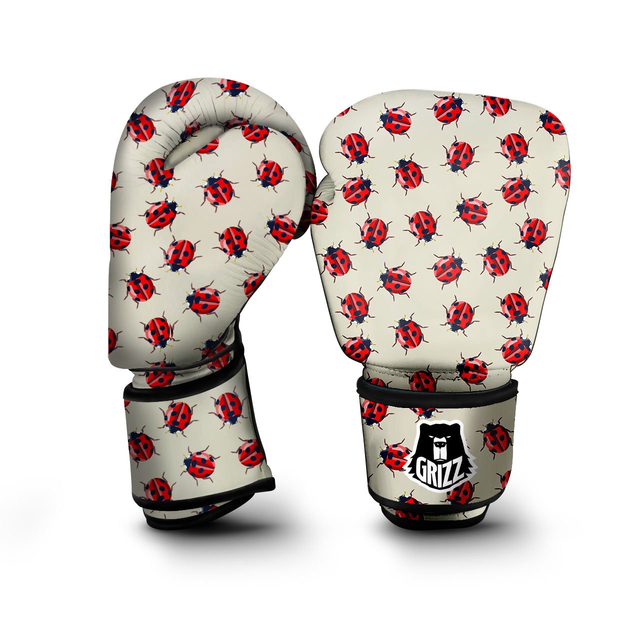 Ladybird Little Print Pattern Boxing Gloves-grizzshop