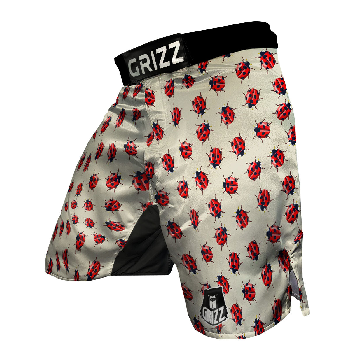 Ladybird Little Print Pattern MMA Shorts-grizzshop