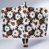 Ladybug Daisy Pattern Print Hooded Blanket-grizzshop