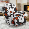 Ladybug Daisy Pattern Print Recliner Cover-grizzshop