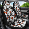 Ladybug Daisy Pattern Print Universal Fit Car Seat Cover-grizzshop