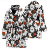 Ladybug Daisy Pattern Print Women Long Robe-grizzshop