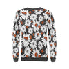 Ladybug Daisy Pattern Print Women's Sweatshirt-grizzshop