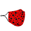 Ladybug Pattern Print Face Mask-grizzshop