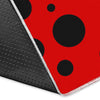 Ladybug Pattern Print Floor Mat-grizzshop