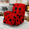 Ladybug Pattern Print Recliner Cover-grizzshop