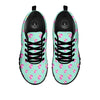 Ladybug Pink Print Pattern Black Sneaker-grizzshop