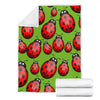 Ladybug Print Pattern Blanket-grizzshop