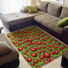 Ladybug Print Pattern Floor Mat-grizzshop