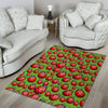 Ladybug Print Pattern Floor Mat-grizzshop