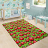 Ladybug Print Pattern Floor Mat-grizzshop