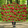 Ladybug Print Pattern Hooded Blanket-grizzshop