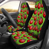 Ladybug Print Pattern Universal Fit Car Seat Cover-grizzshop