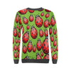 Ladybug Print Pattern Women's Sweatshirt-grizzshop