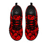 Ladybug Red Print Pattern Black Sneaker-grizzshop