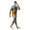 Lake Autumn Print Men's Pajamas-grizzshop