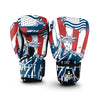 Land Of Liberty American Print Boxing Gloves-grizzshop