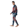 Land Of Liberty American Print Men's Pajamas-grizzshop