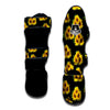 Landscape Sunflower Print Pattern Muay Thai Shin Guards-grizzshop