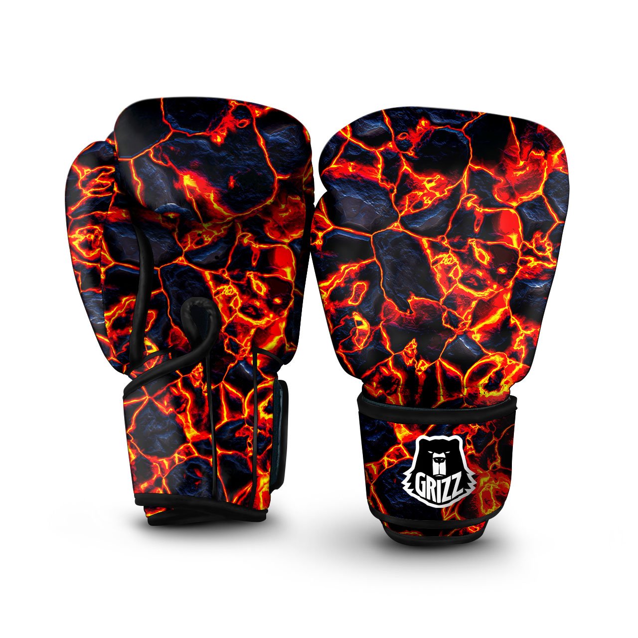 Lava Molten Print Boxing Gloves-grizzshop