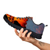 Lava Volcano Print Black Sneaker-grizzshop