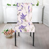 Lavender Floral Print Pattern Chair Cover-grizzshop