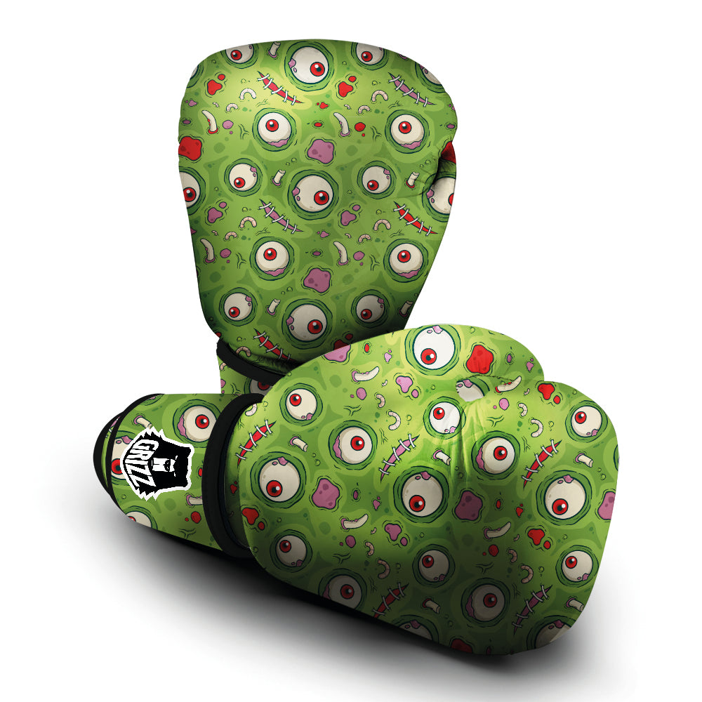Leateher Face Zombie Print Pattern Boxing Gloves-grizzshop
