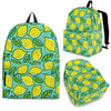 Lemon Pattern Print Backpack-grizzshop