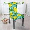 Lemon Pattern Print Chair Cover-grizzshop