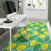 Lemon Pattern Print Floor Mat-grizzshop