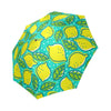 Lemon Pattern Print Foldable Umbrella-grizzshop