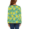 Lemon Pattern Print Women's Sweatshirt-grizzshop