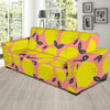 Lemon Print Pattern Sofa Covers-grizzshop