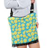 Lemon Slice Pattern Print Crossbody Bags-grizzshop