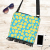 Lemon Slice Pattern Print Crossbody Bags-grizzshop