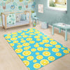 Lemon Slice Pattern Print Floor Mat-grizzshop