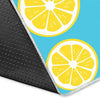 Lemon Slice Pattern Print Floor Mat-grizzshop