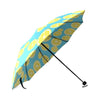 Lemon Slice Pattern Print Foldable Umbrella-grizzshop