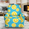 Lemon Slice Pattern Print Recliner Cover-grizzshop