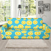 Lemon Slice Pattern Print Sofa Covers-grizzshop