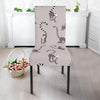 Lemur Pattern Print Chair Cover-grizzshop