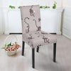 Lemur Pattern Print Chair Cover-grizzshop