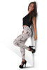 Lemur Pattern Print Women Leggings-grizzshop