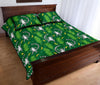 Lemur Print Pattern Bed Set Quilt-grizzshop