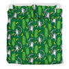 Lemur Print Pattern Duvet Cover Bedding Set-grizzshop