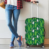 Lemur Print Pattern Luggage Cover Protector-grizzshop