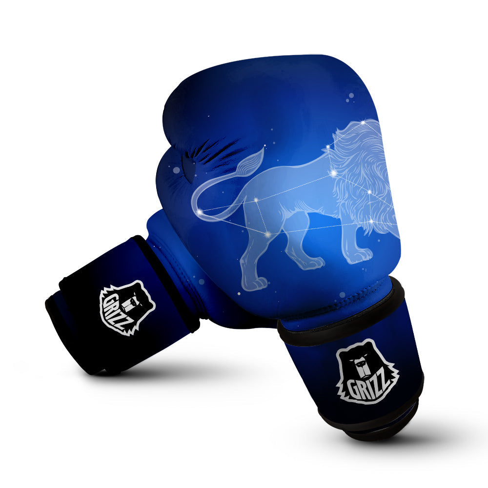Leo Constellation Print Boxing Gloves-grizzshop